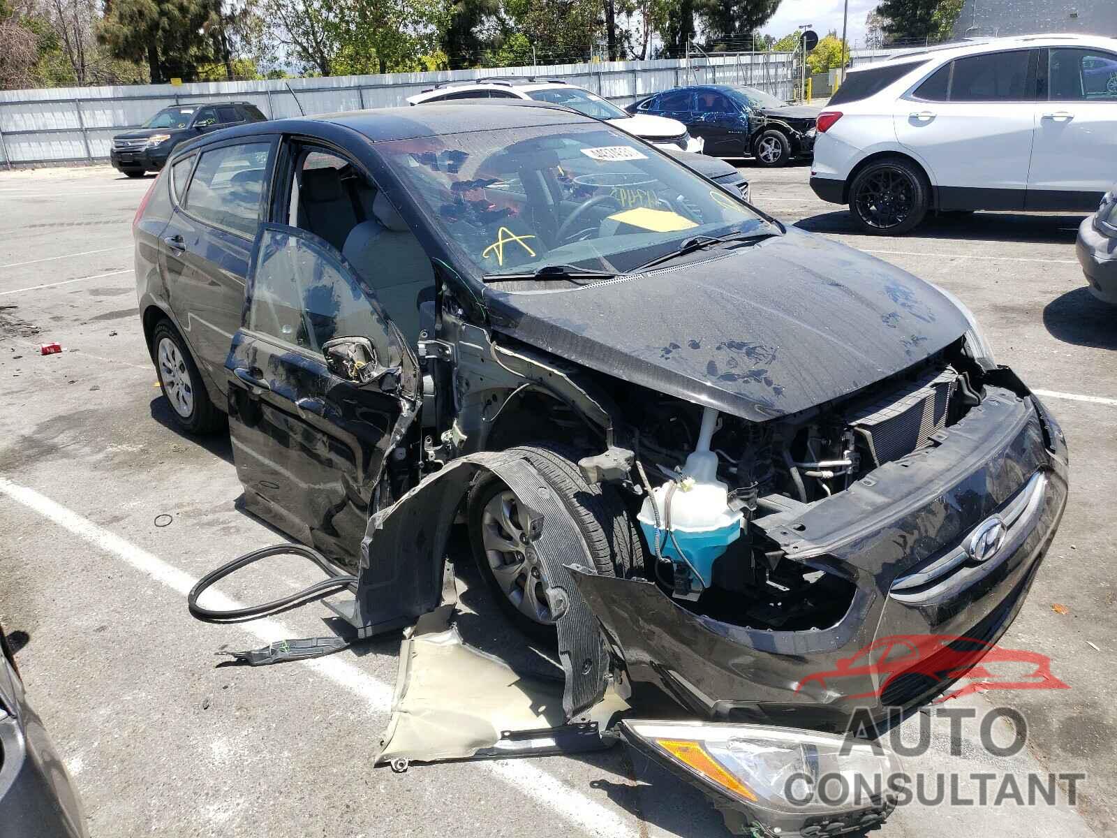 HYUNDAI ACCENT 2016 - KMHCT5AE9GU281208