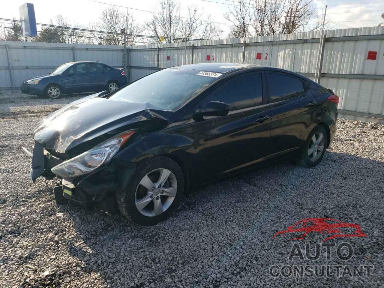HYUNDAI ELANTRA 2011 - KMHDH4AE0BU121792