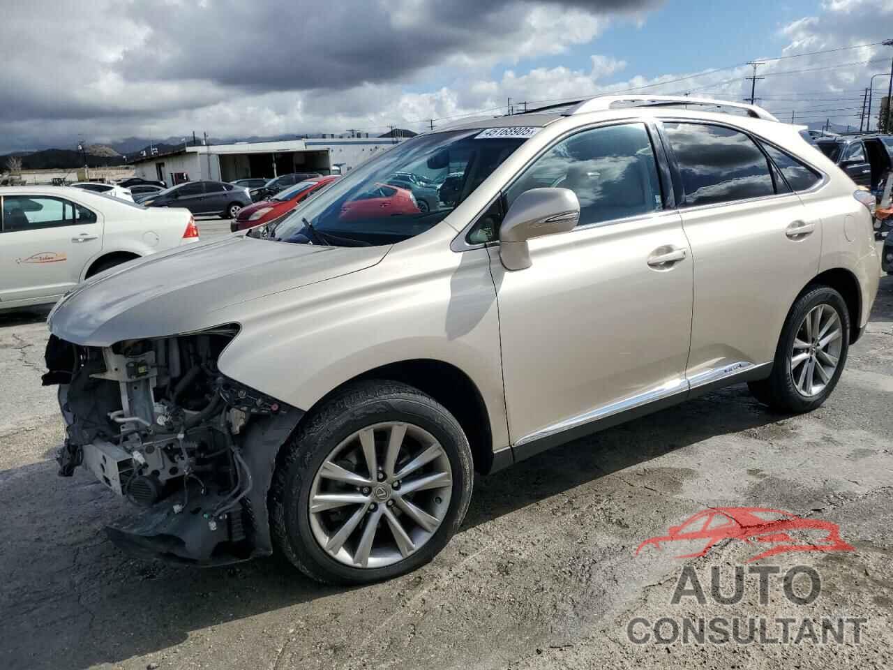 LEXUS RX450 2013 - JTJBC1BA2D2062597