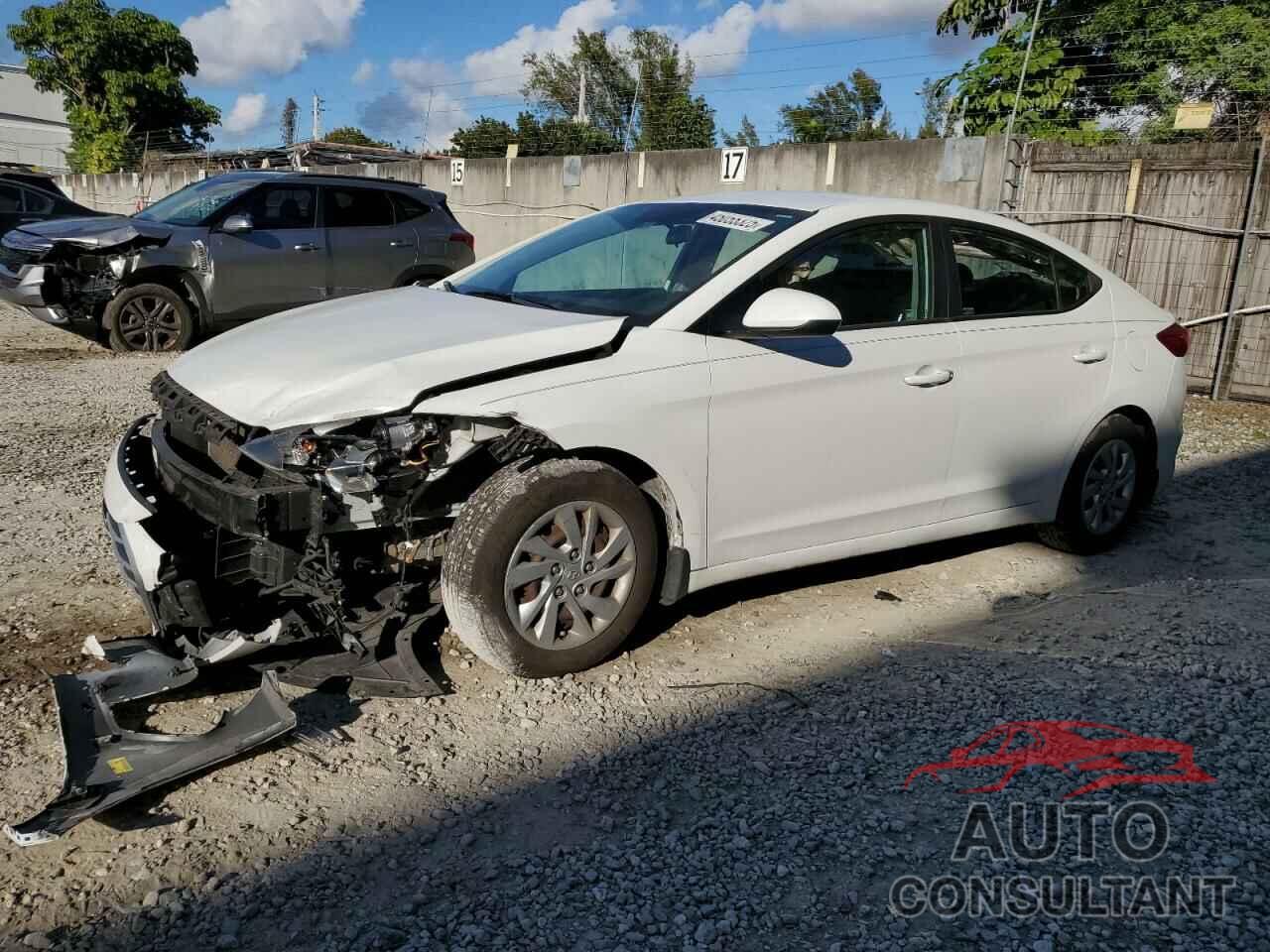 HYUNDAI ELANTRA 2018 - 5NPD74LF5JH223062