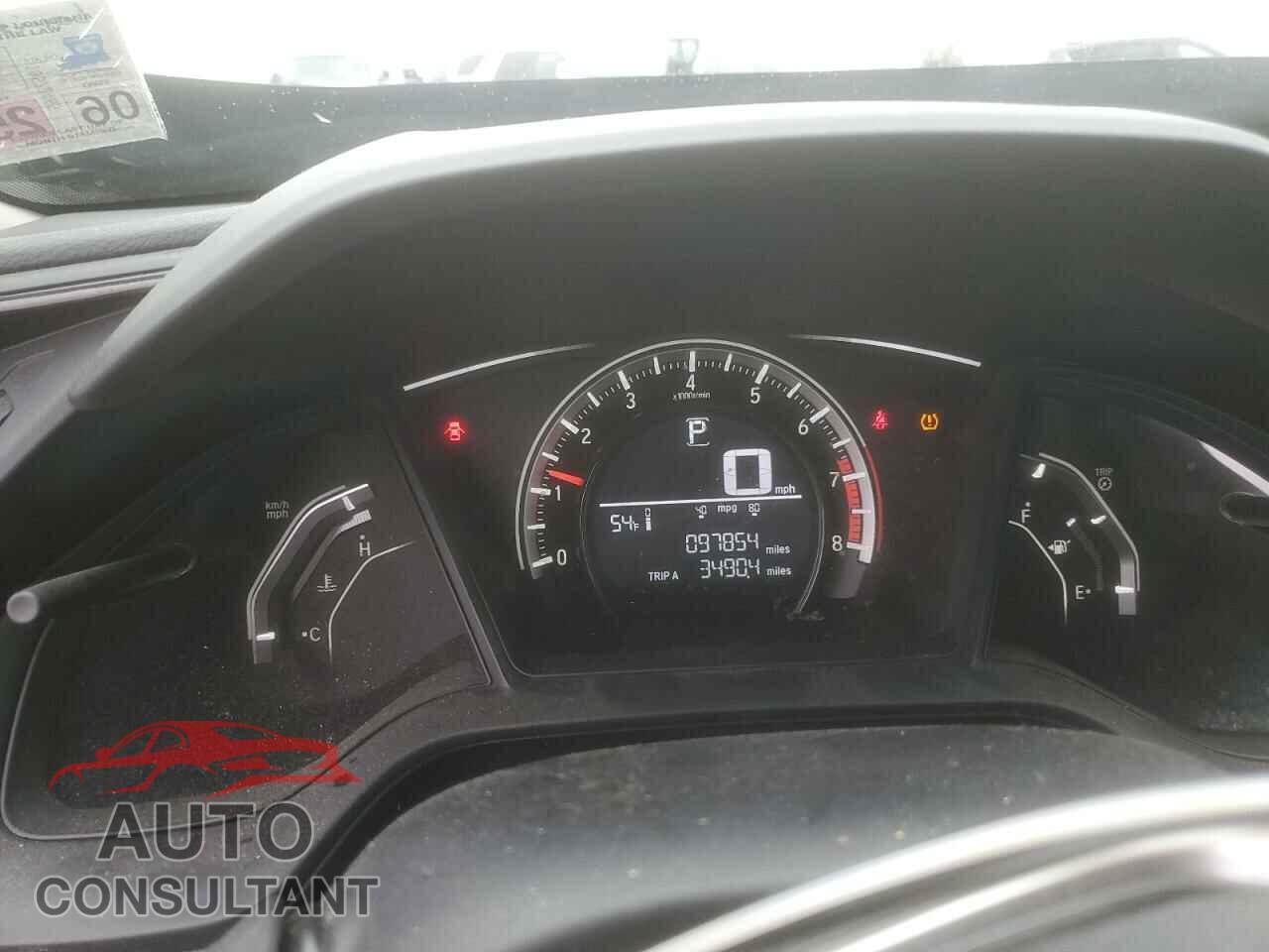 HONDA CIVIC 2016 - 19XFC2F58GE035192
