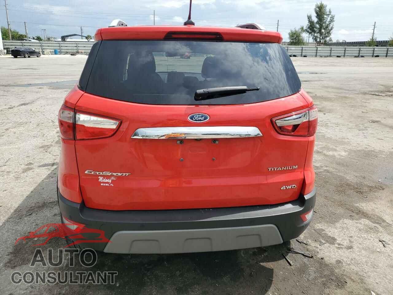 FORD ECOSPORT 2020 - MAJ6S3KL5LC363643