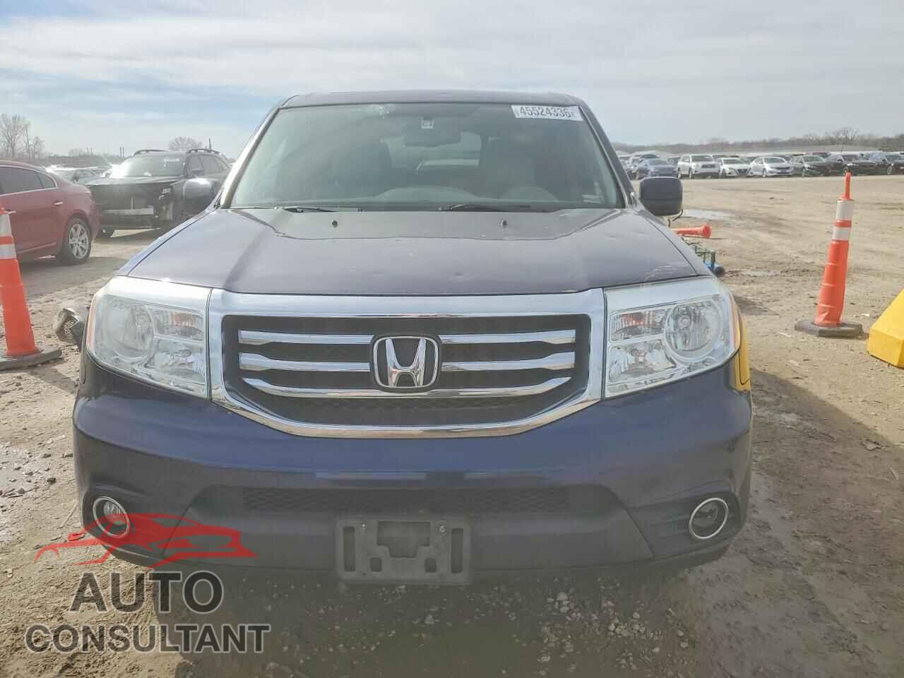 HONDA PILOT 2013 - 5FNYF4H58DB077330