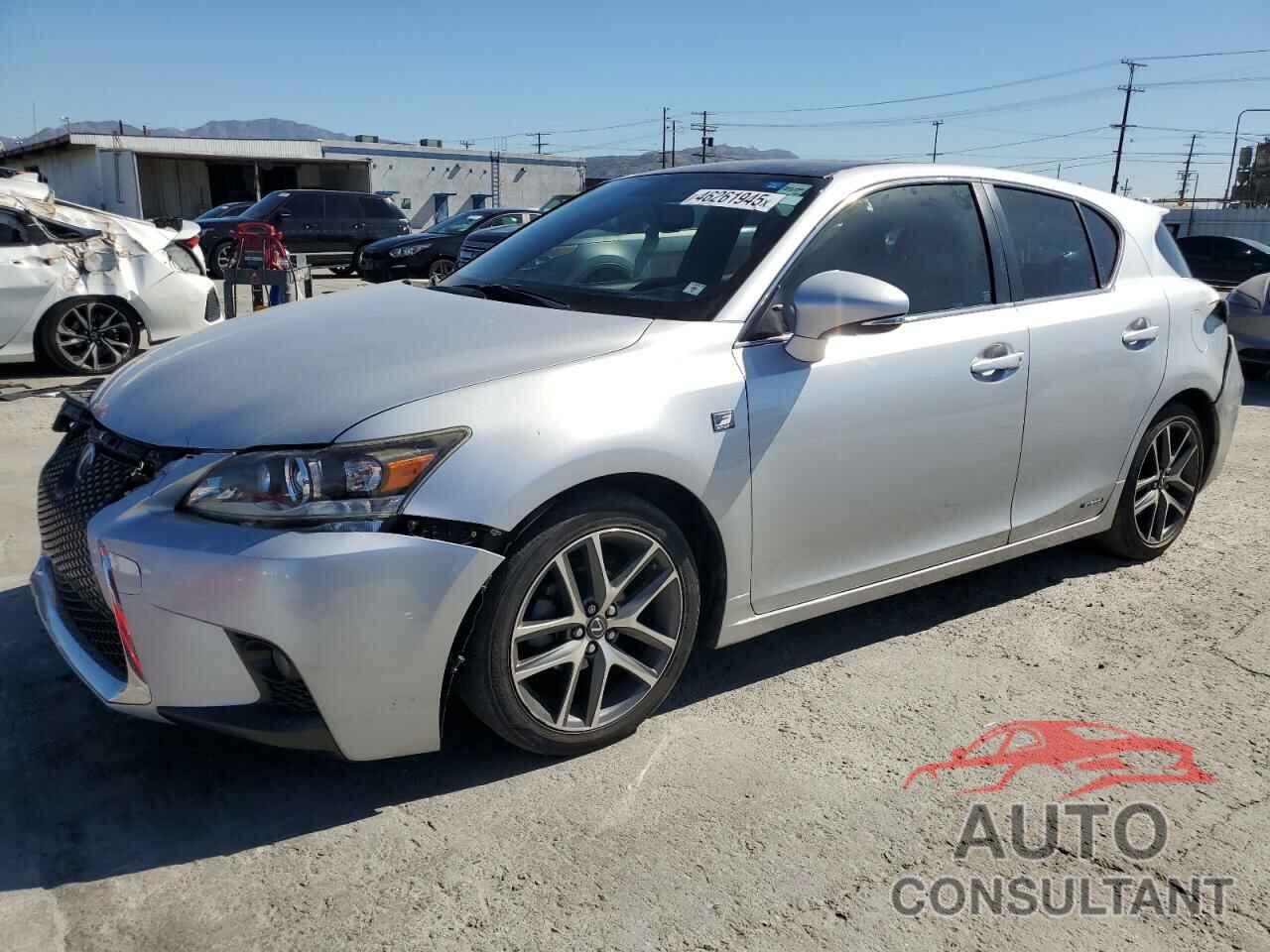 LEXUS CT 200 2016 - JTHKD5BH5G2270979