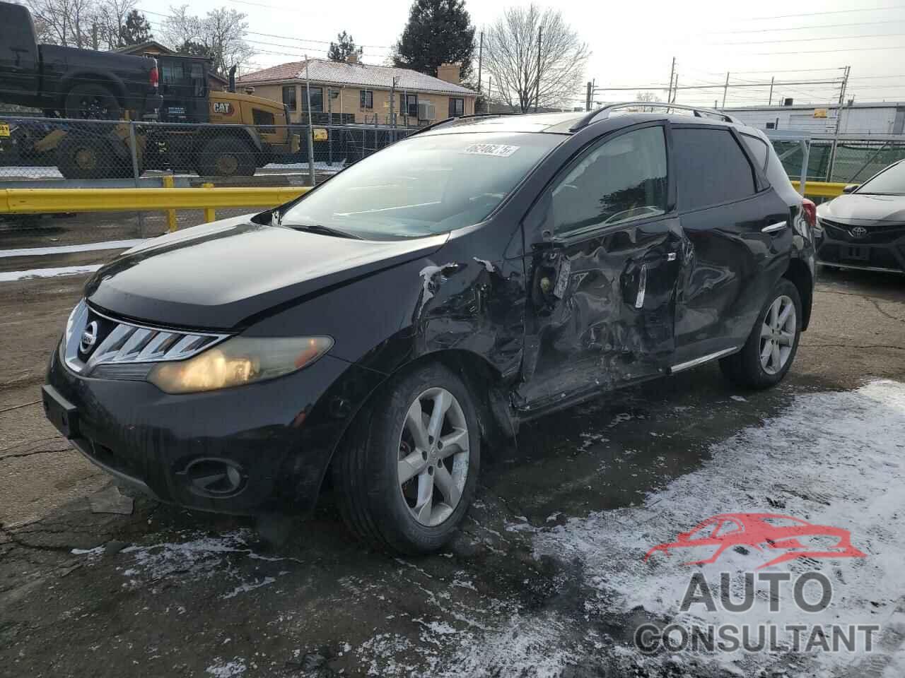 NISSAN MURANO 2009 - JN8AZ18W29W203396