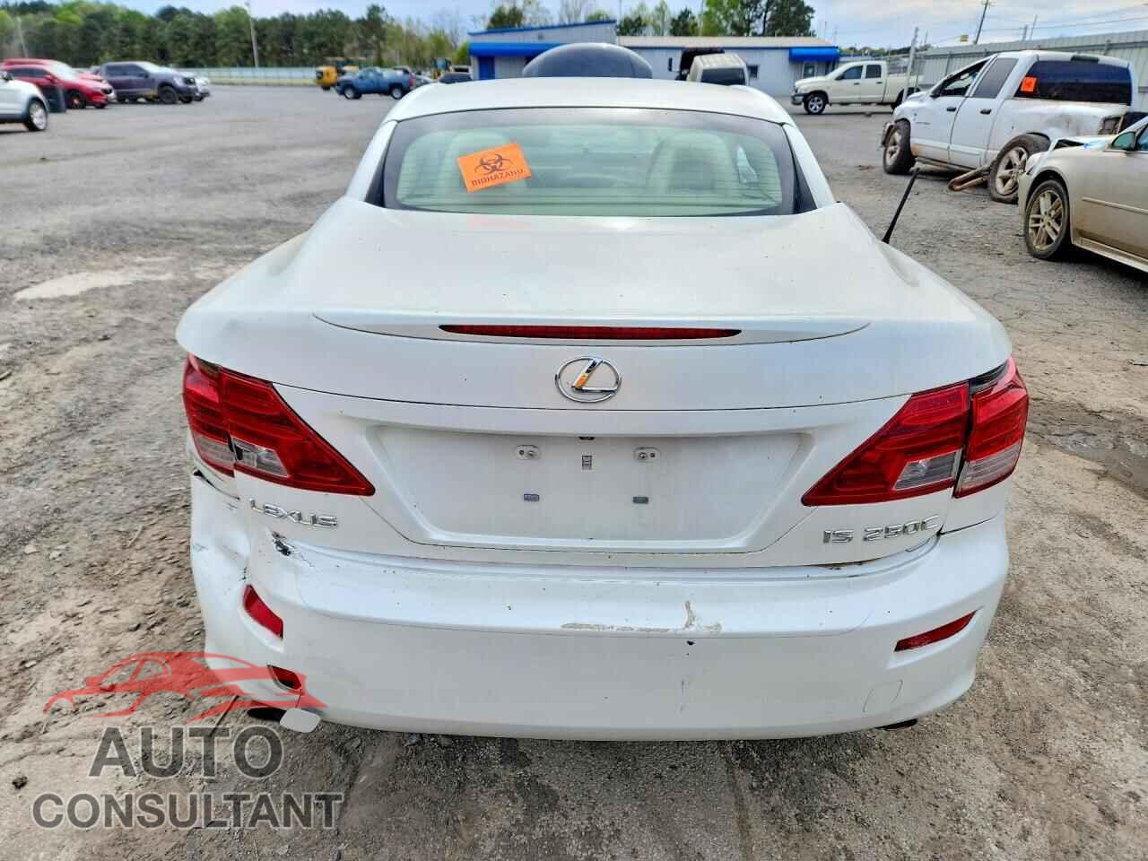 LEXUS IS 2010 - JTHFF2C25A2504548