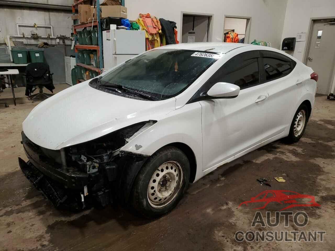 HYUNDAI ELANTRA 2013 - 5NPDH4AE2DH363162