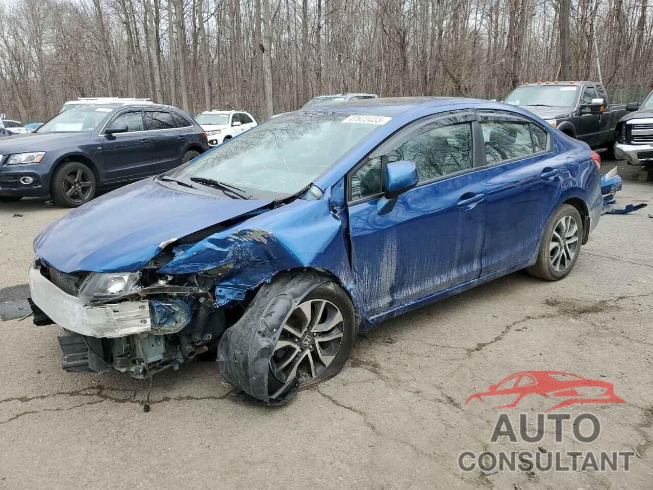 HONDA CIVIC 2013 - 19XFB2F93DE277373