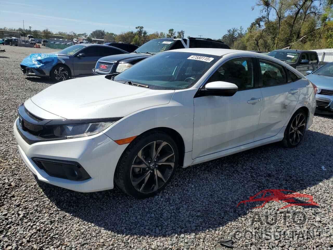 HONDA CIVIC 2021 - 2HGFC2F80MH507915
