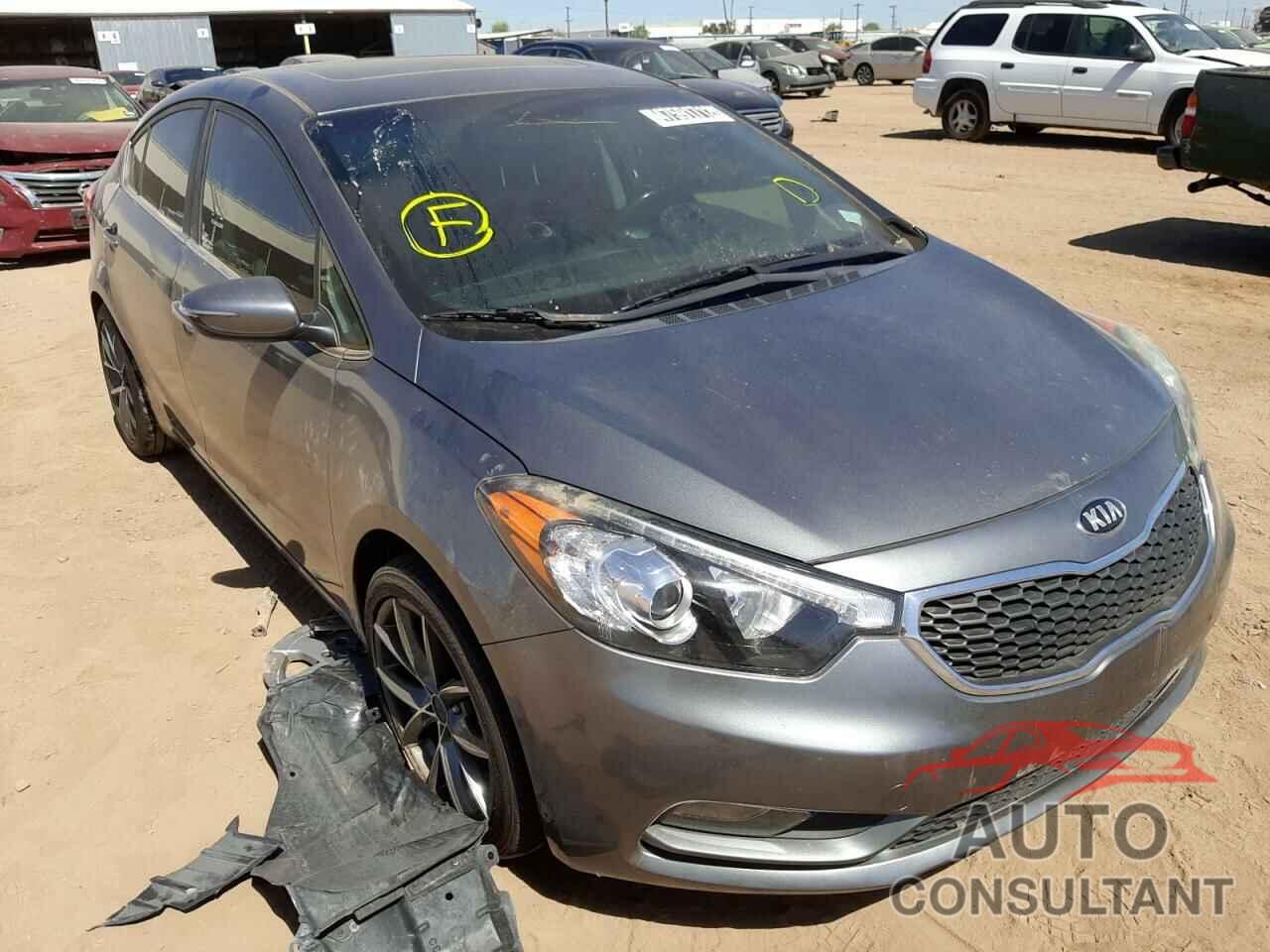 KIA FORTE 2016 - KNAFZ4A81G5614545