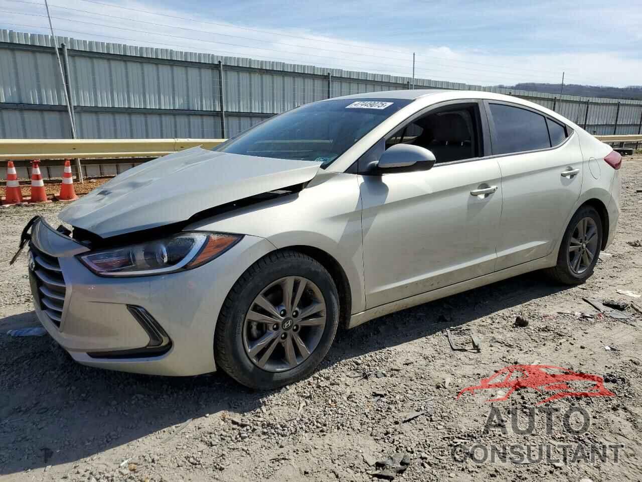 HYUNDAI ELANTRA 2017 - KMHD84LF1HU209670