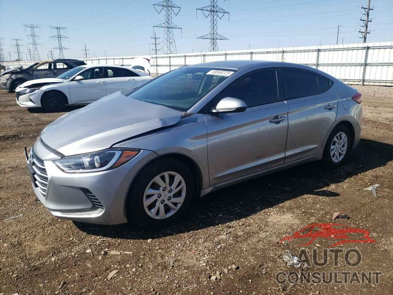 HYUNDAI ELANTRA 2017 - 5NPD74LFXHH207191