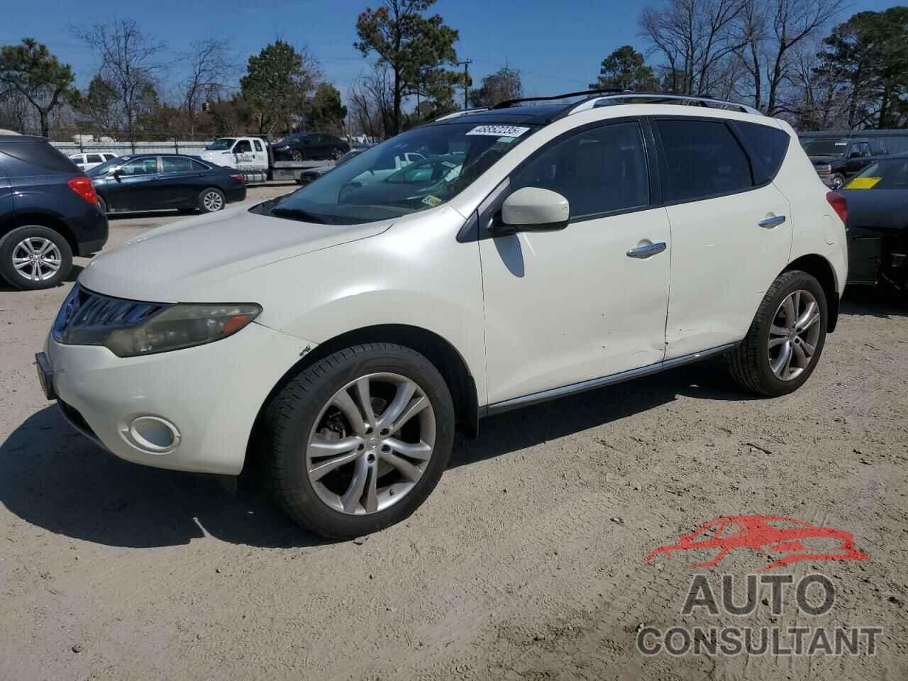 NISSAN MURANO 2010 - JN8AZ1MW8AW110781