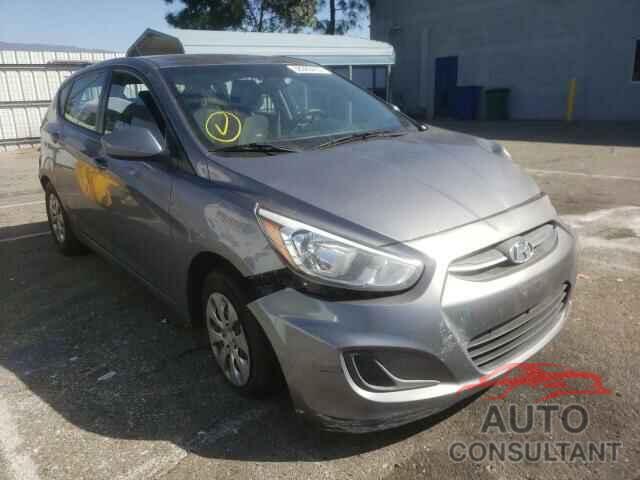 HYUNDAI ACCENT 2017 - KMHCT5AE1HU326014