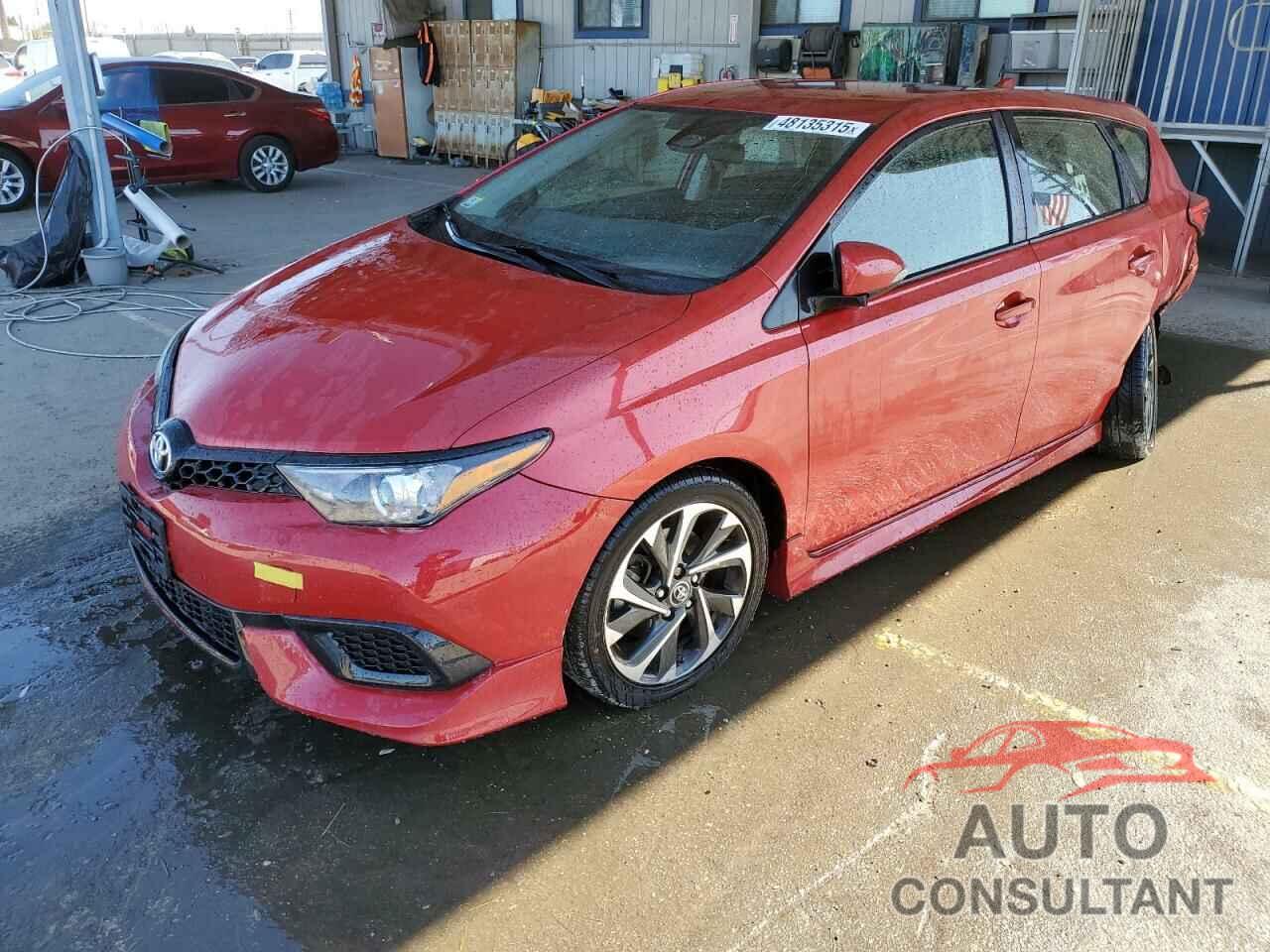 TOYOTA COROLLA 2017 - JTNKARJE3HJ543638