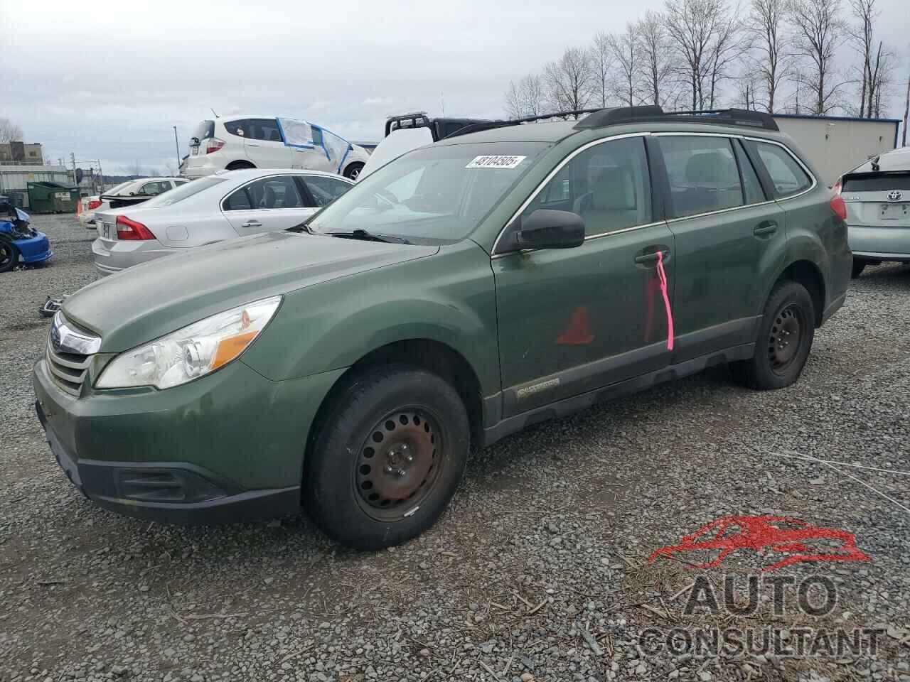 SUBARU OUTBACK 2011 - 4S4BRBACXB3441747