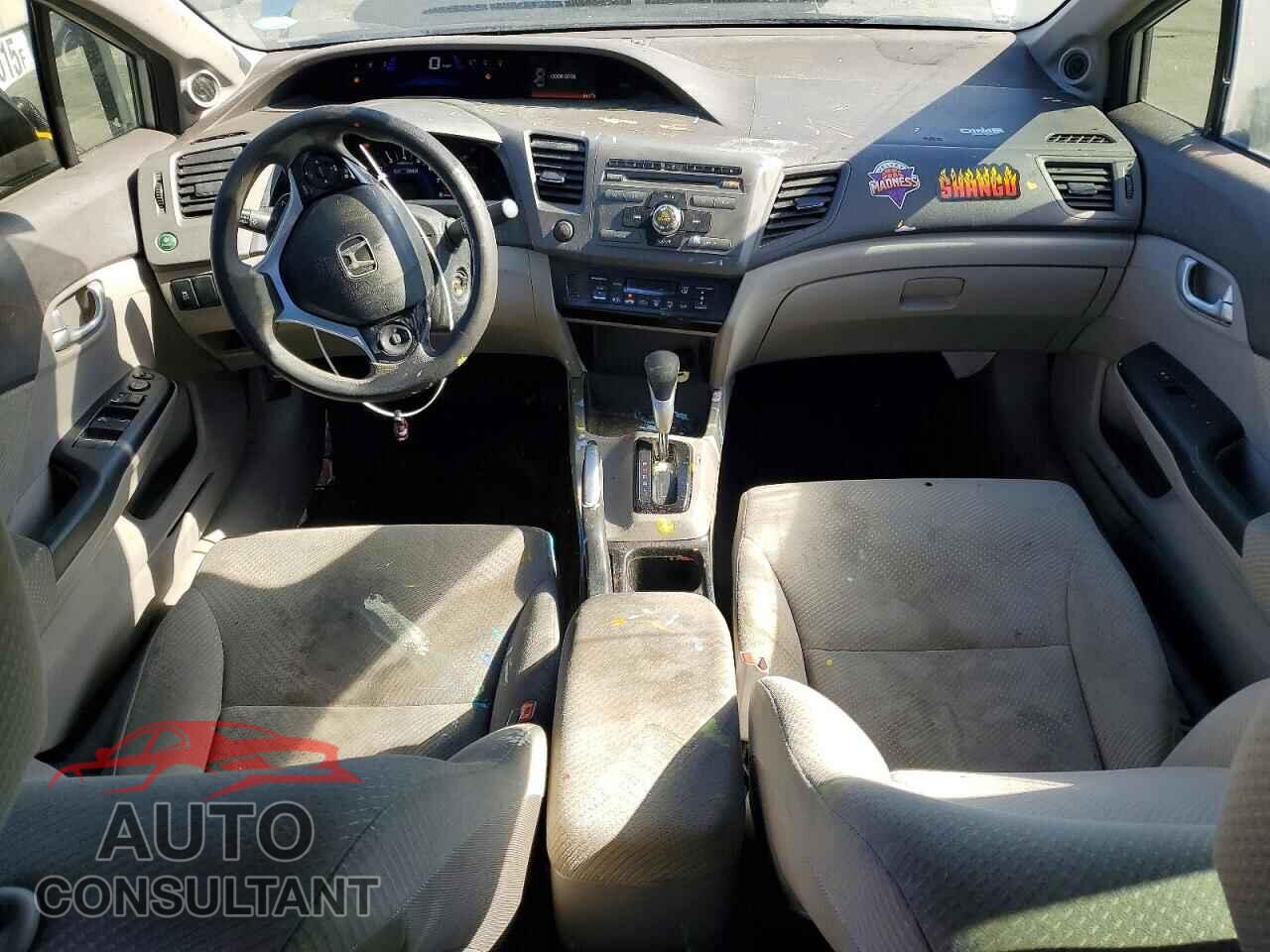 HONDA CIVIC 2012 - JHMFB4F23CS004491