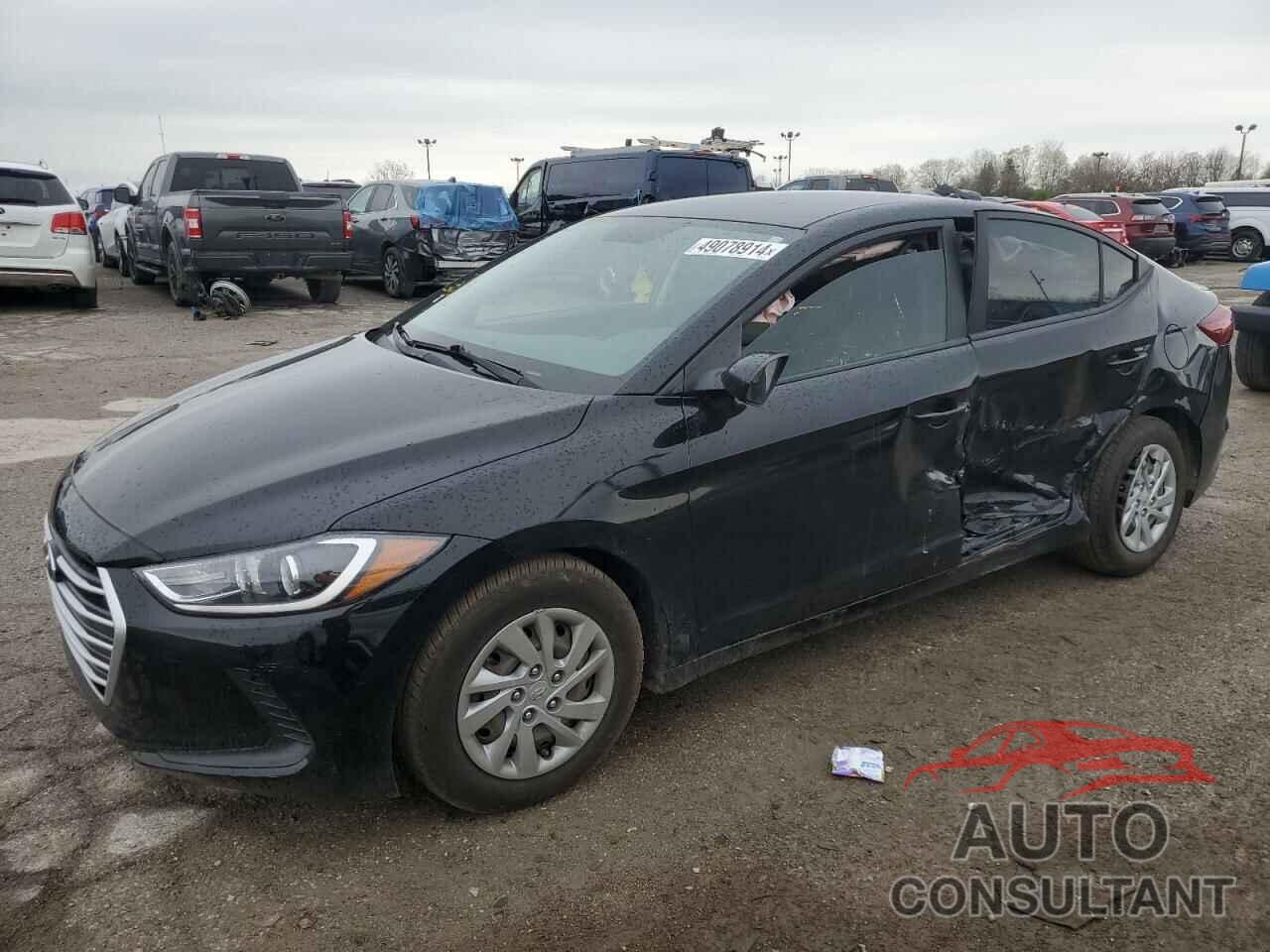 HYUNDAI ELANTRA 2017 - KMHD74LF3HU155968