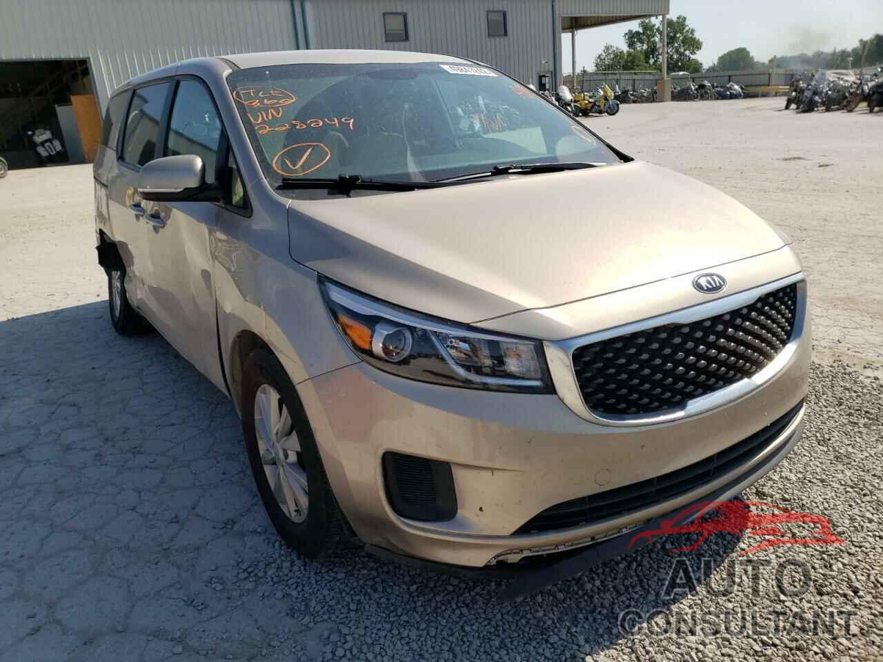 KIA SEDONA 2017 - KNDMB5C16H6228249