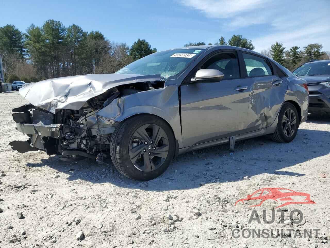 HYUNDAI ELANTRA 2022 - KMHLM4AG2NU328293