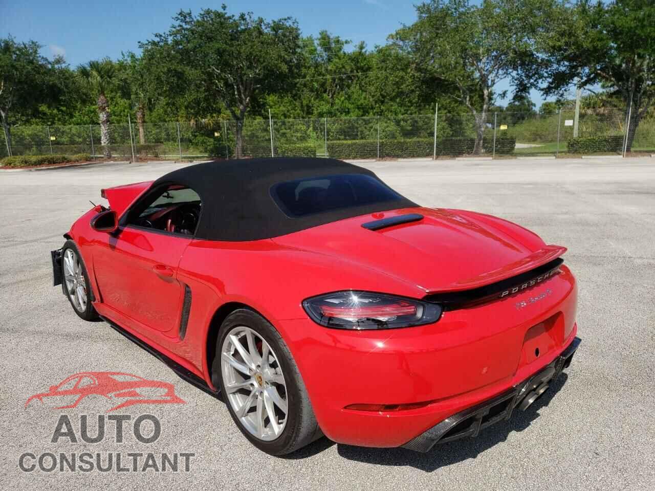 PORSCHE BOXSTER 2017 - WP0CB2A87HS240976