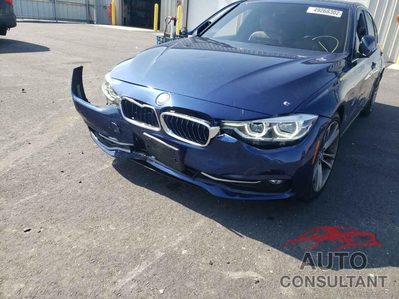 BMW 3 SERIES 2018 - WBA8E1C51JA167512