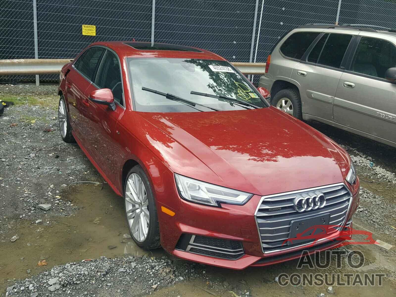 AUDI A4 2018 - WAUENAF4XJN001116