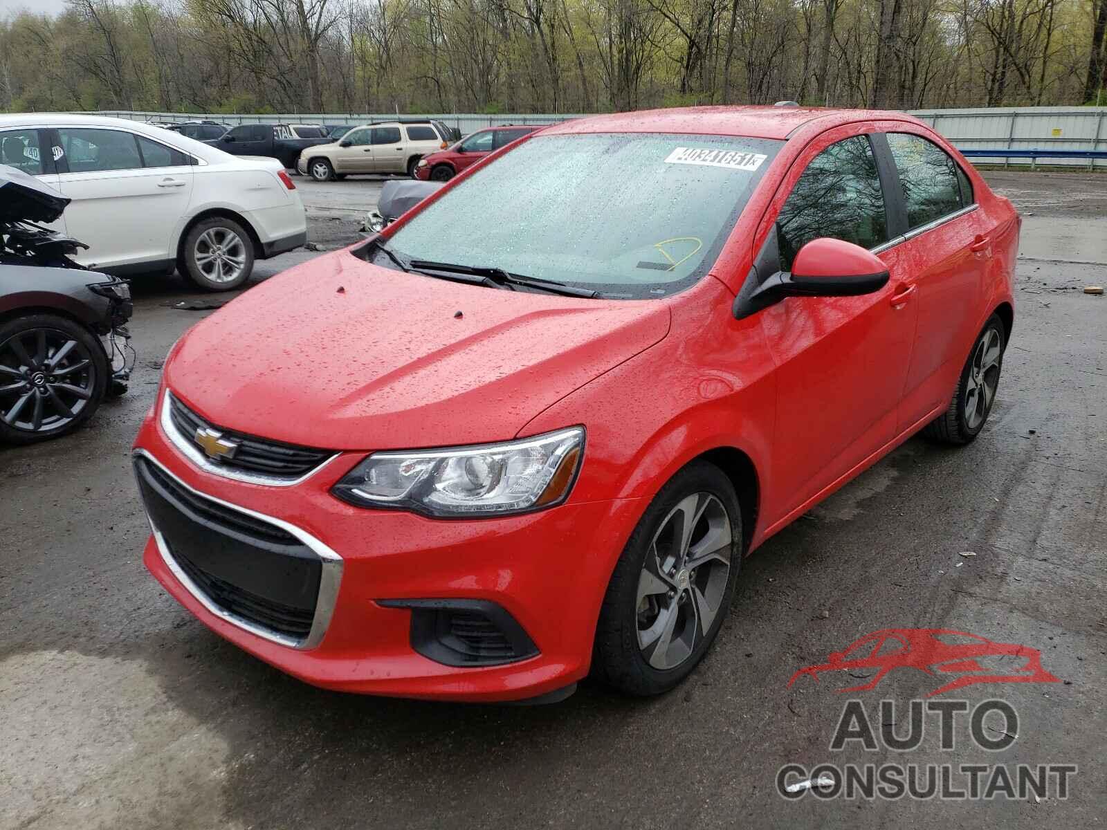 CHEVROLET SONIC 2019 - 1G1JF5SB4K4122363