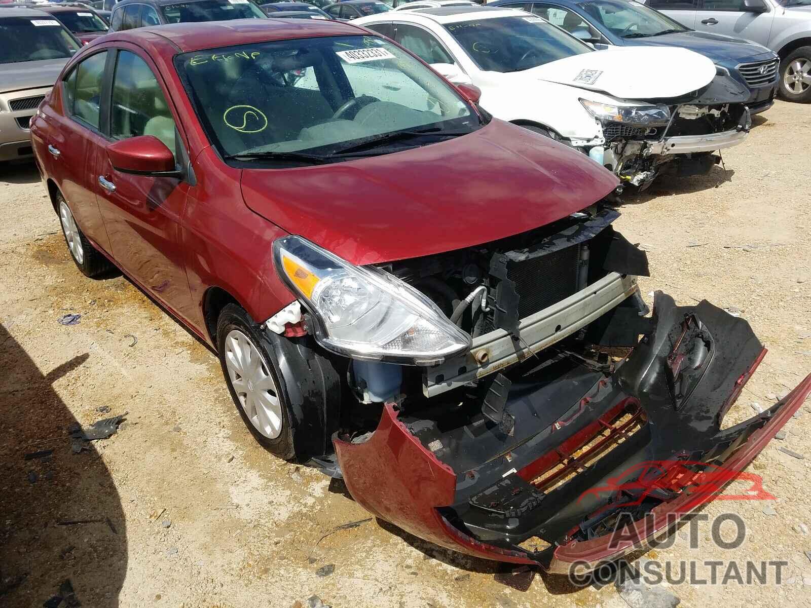 NISSAN VERSA 2016 - 3N1CN7AP4GL827809