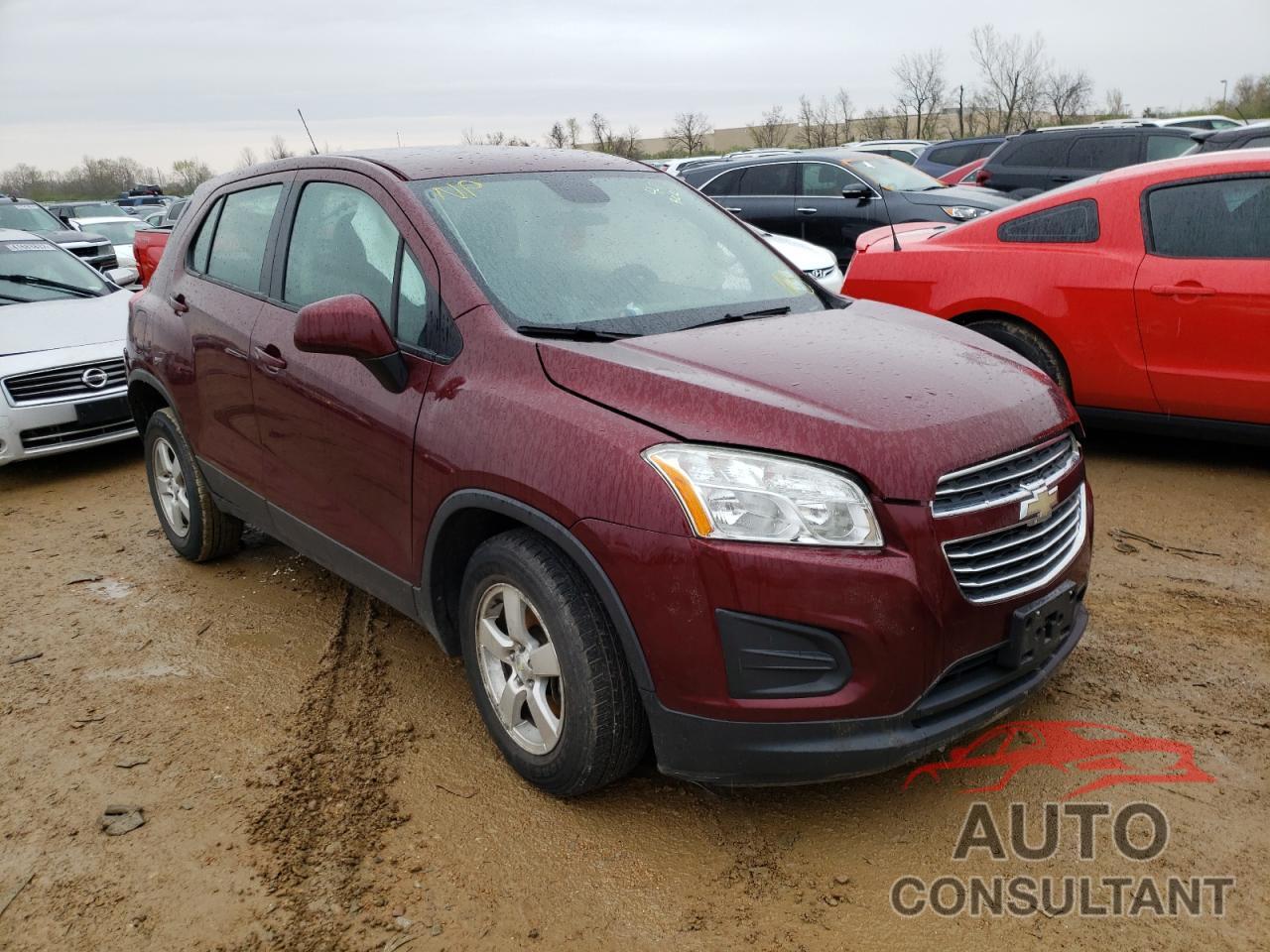 CHEVROLET TRAX 2016 - 3GNCJNSBXGL183319