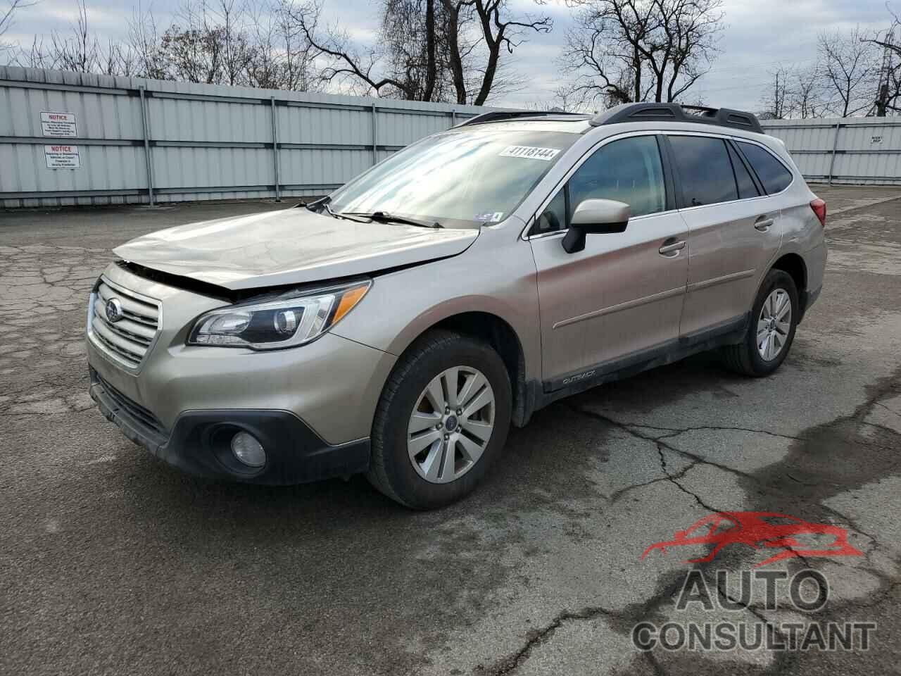 SUBARU OUTBACK 2016 - 4S4BSADCXG3313462