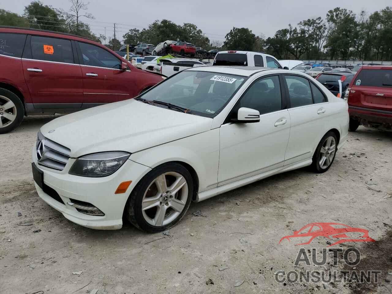 MERCEDES-BENZ C-CLASS 2011 - WDDGF8BB2BR180614