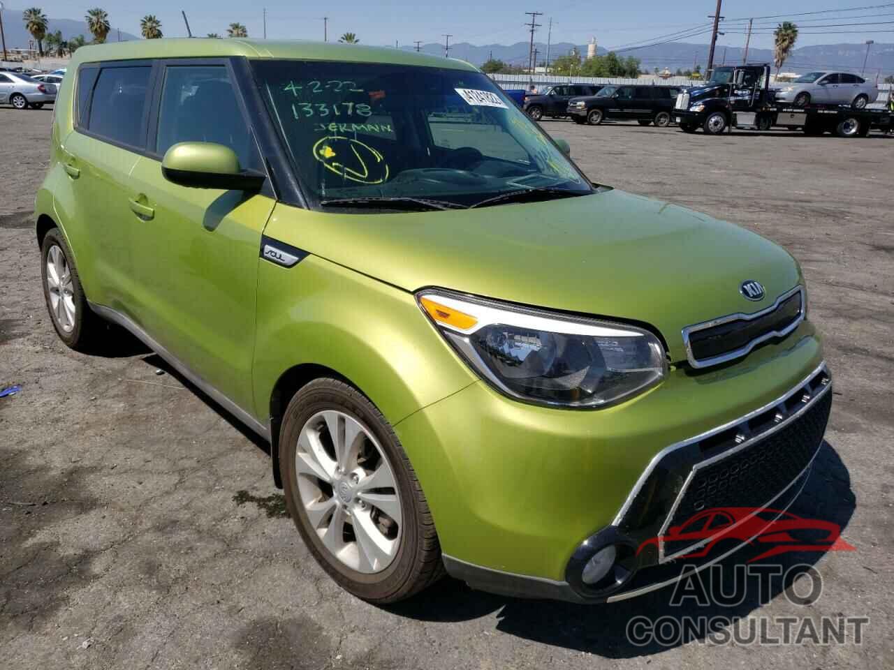 KIA SOUL 2016 - KNDJP3A58G7866767