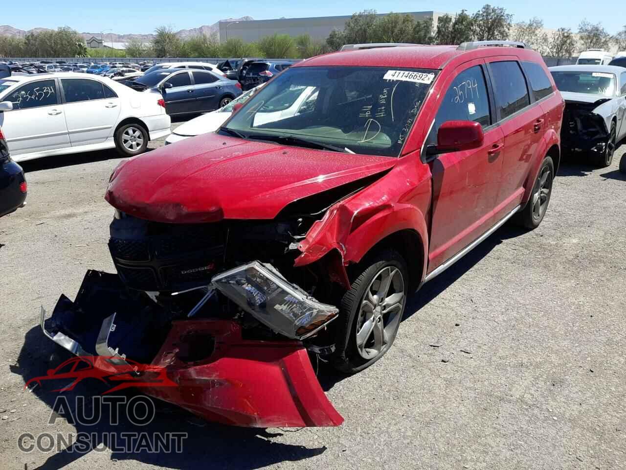 DODGE JOURNEY 2017 - 3C4PDCGG3HT673547