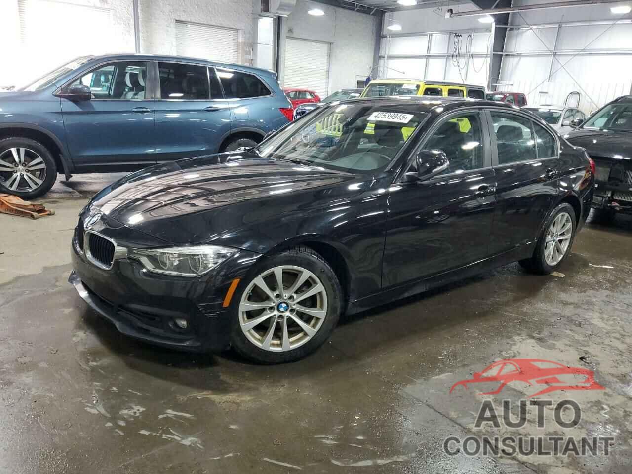 BMW 3 SERIES 2018 - WBA8A3C59JA357713