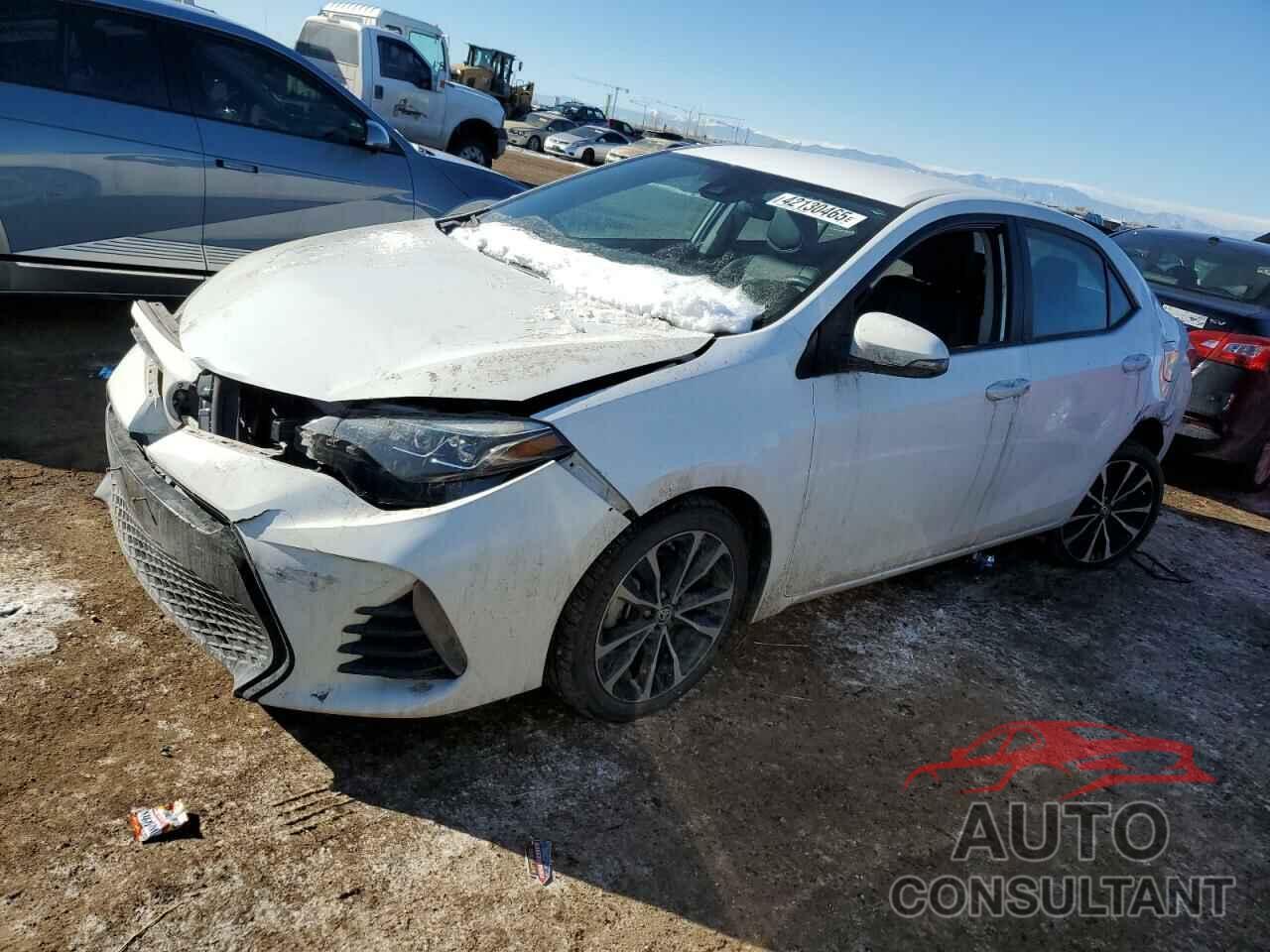 TOYOTA COROLLA 2017 - 2T1BURHEXHC752842