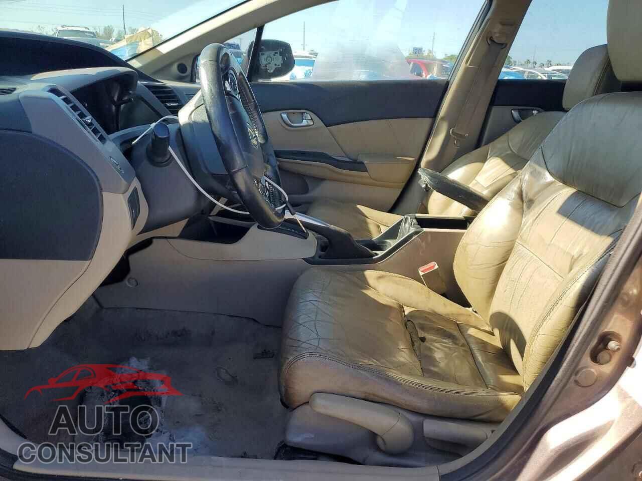 HONDA CIVIC 2012 - 19XFB2F97CE012941