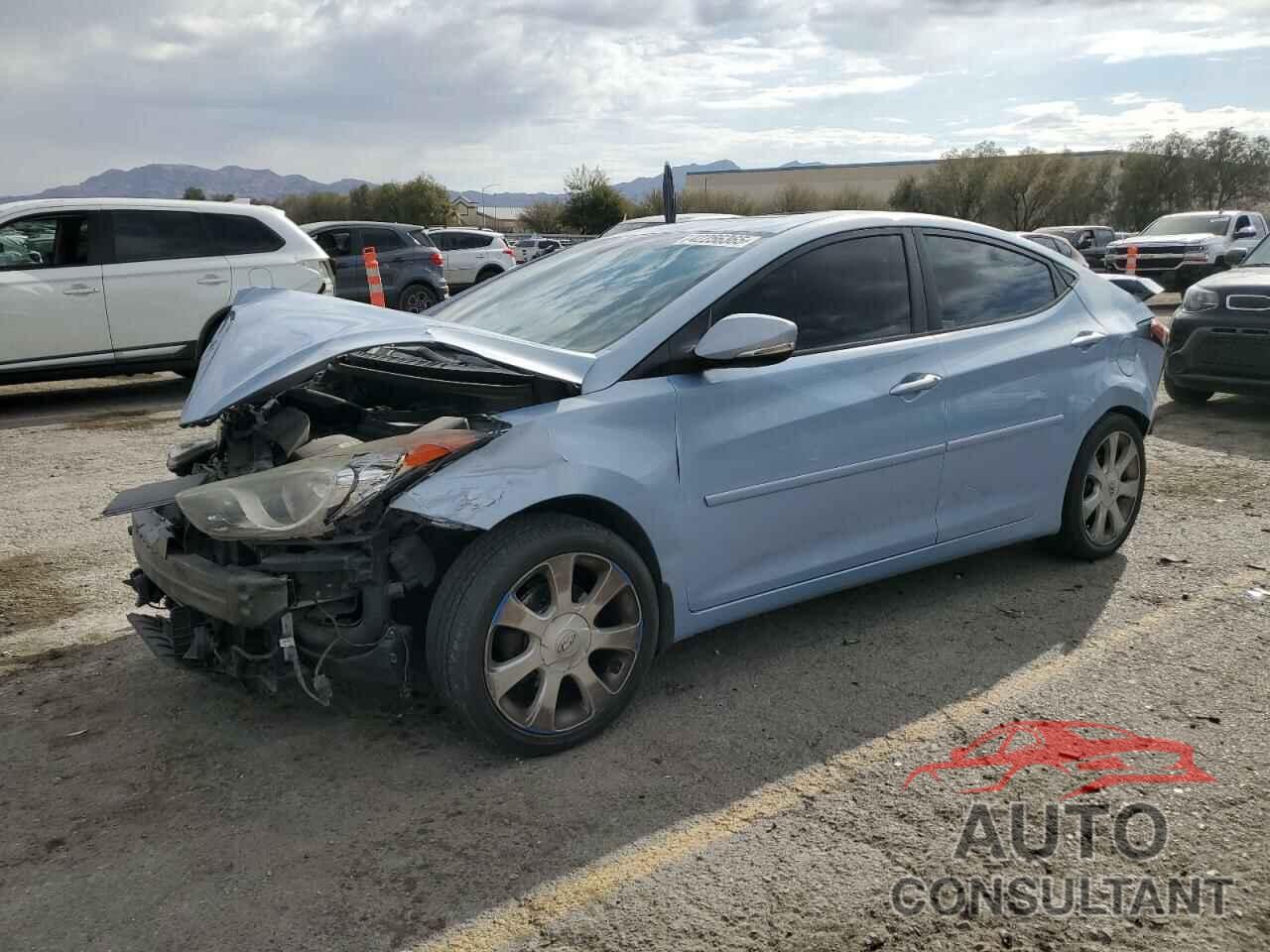 HYUNDAI ELANTRA 2013 - KMHDH4AE7DU672577