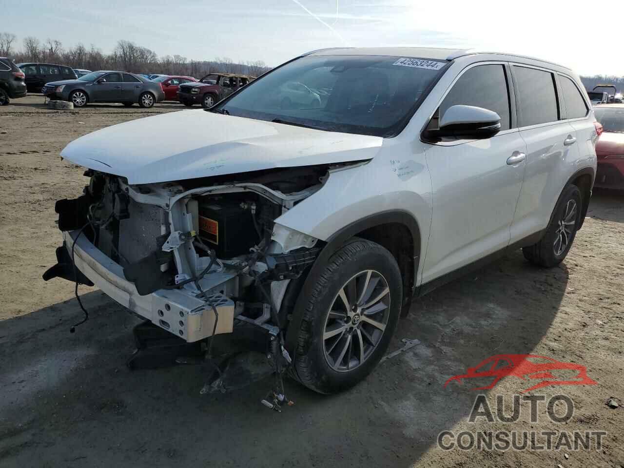 TOYOTA HIGHLANDER 2019 - 5TDJZRFH7KS954157