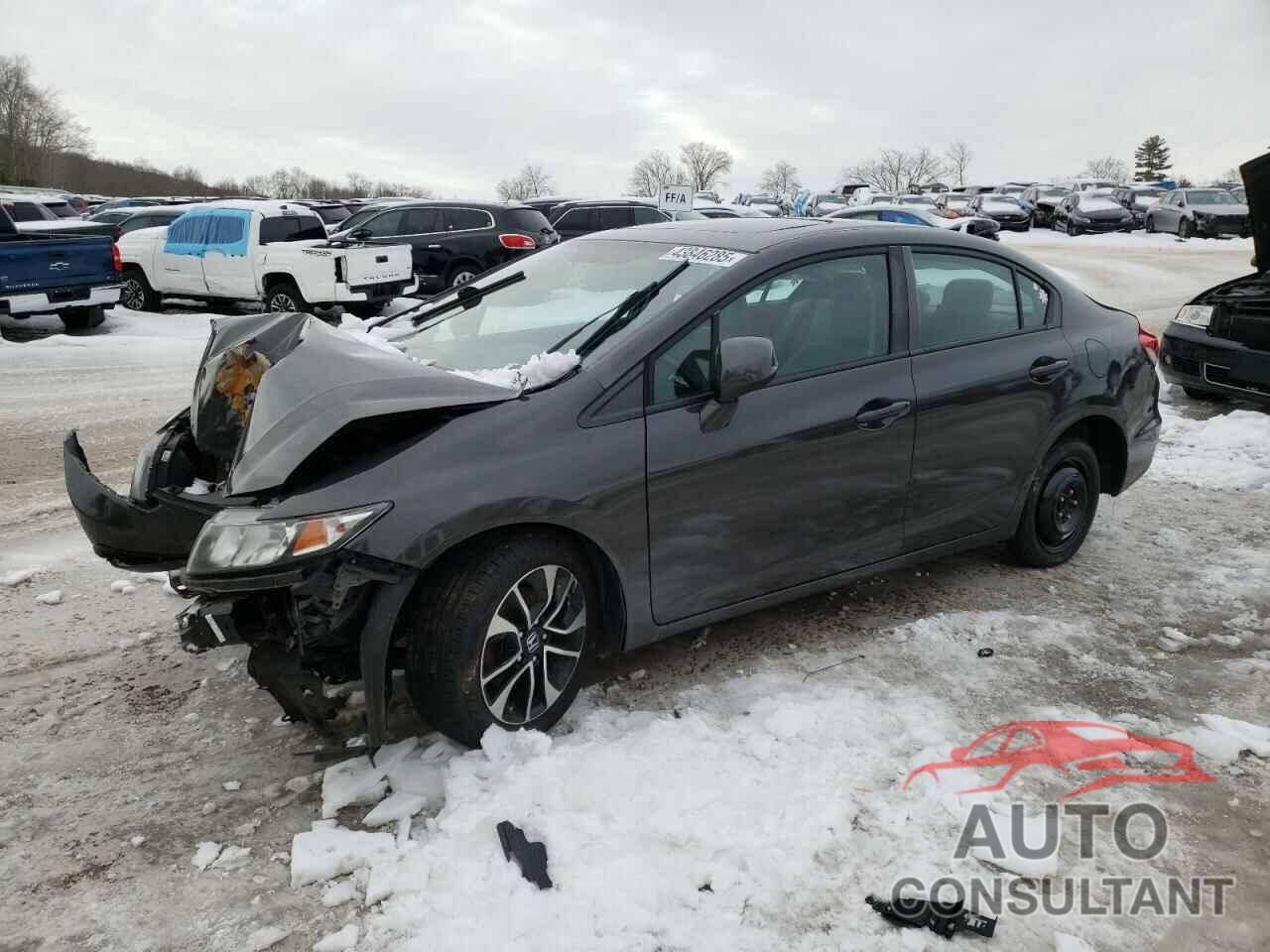 HONDA CIVIC 2013 - 19XFB2F84DE218243