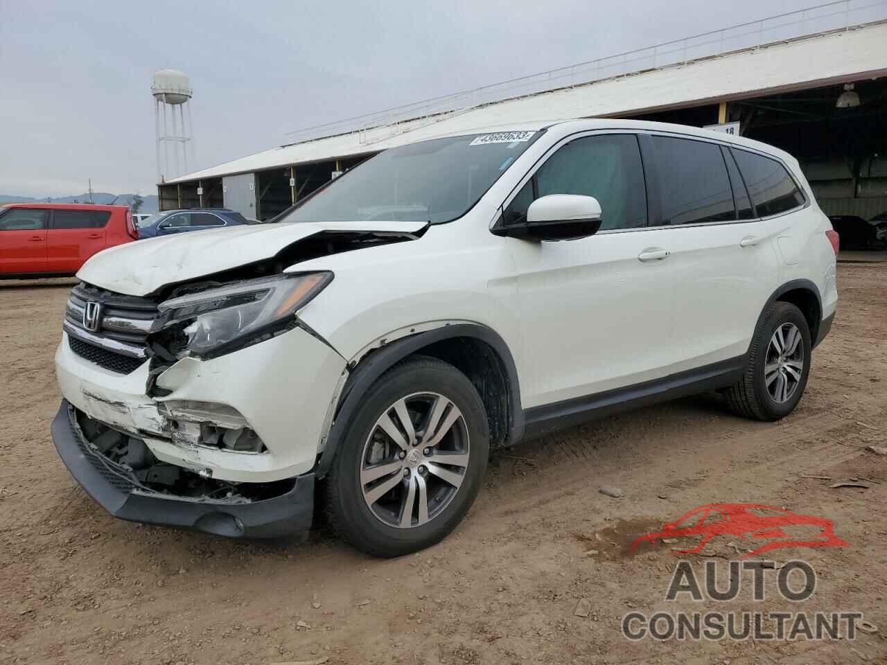 HONDA PILOT 2016 - 5FNYF5H34GB052563
