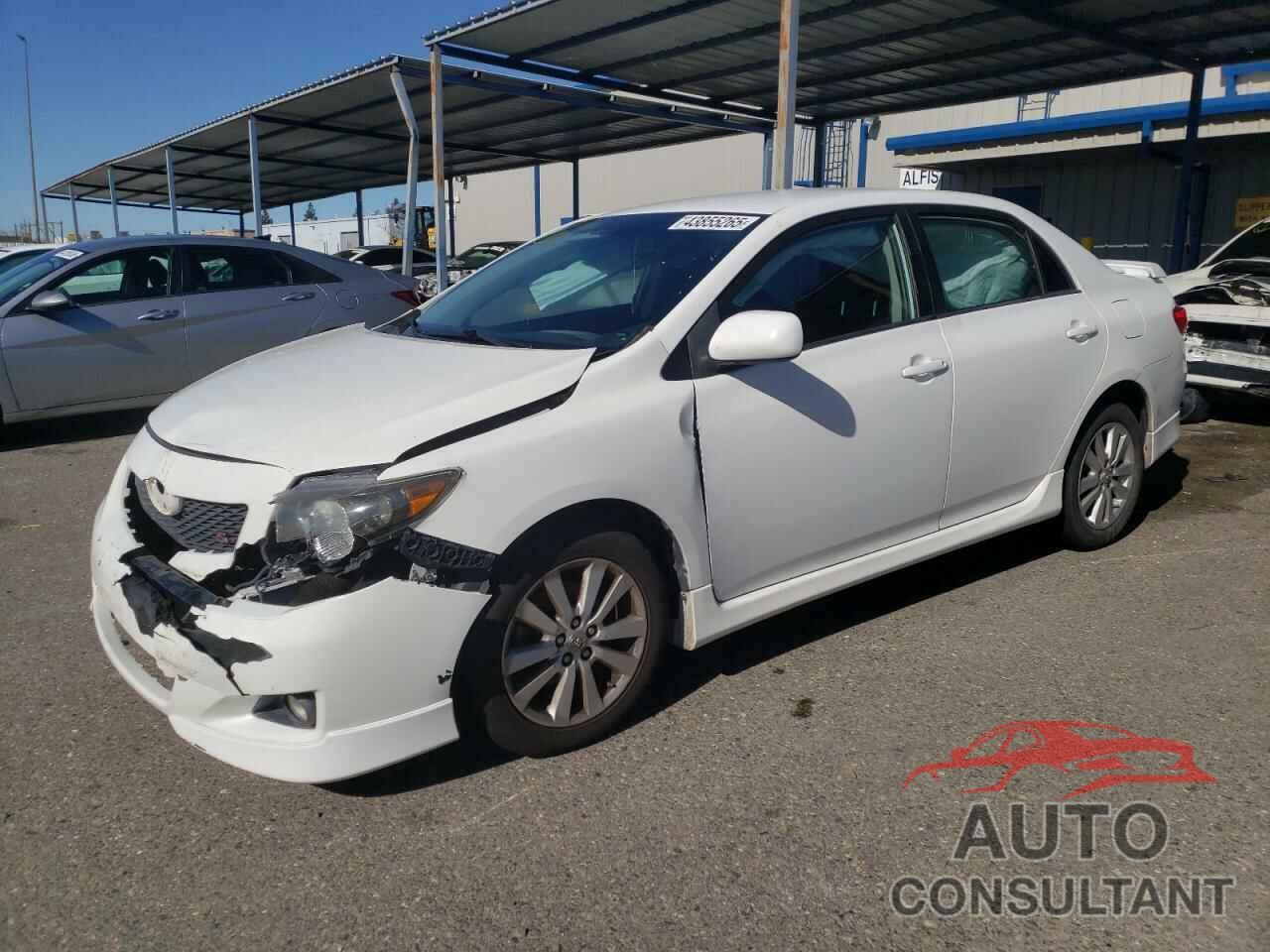 TOYOTA COROLLA 2010 - 2T1BU4EE0AC524815