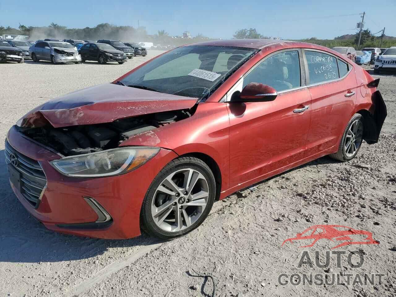 HYUNDAI ELANTRA 2017 - 5NPD84LF4HH098692