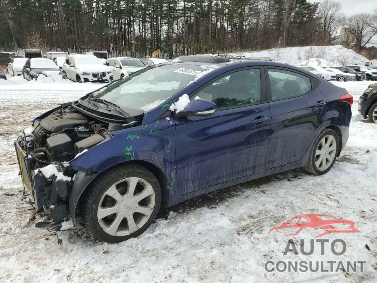 HYUNDAI ELANTRA 2013 - 5NPDH4AE0DH214409