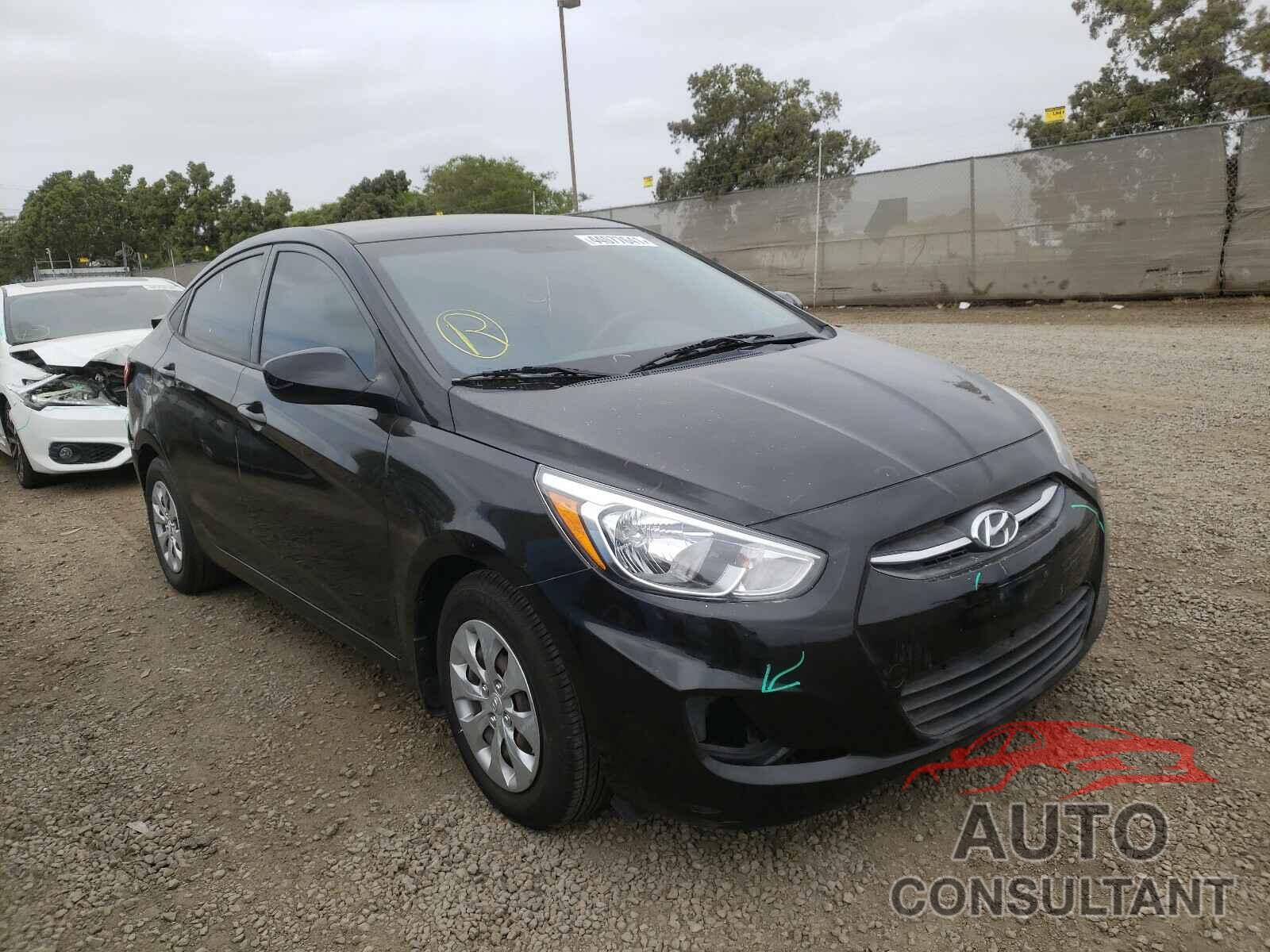 HYUNDAI ACCENT 2016 - KMHCT4AE7GU120849