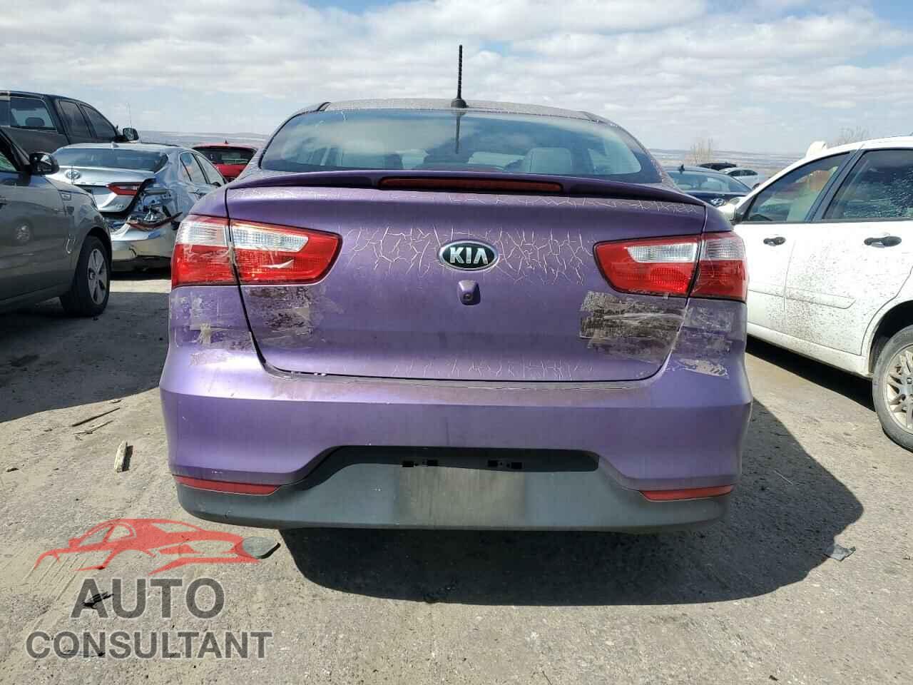 KIA RIO 2016 - KNADN4A33G6676014