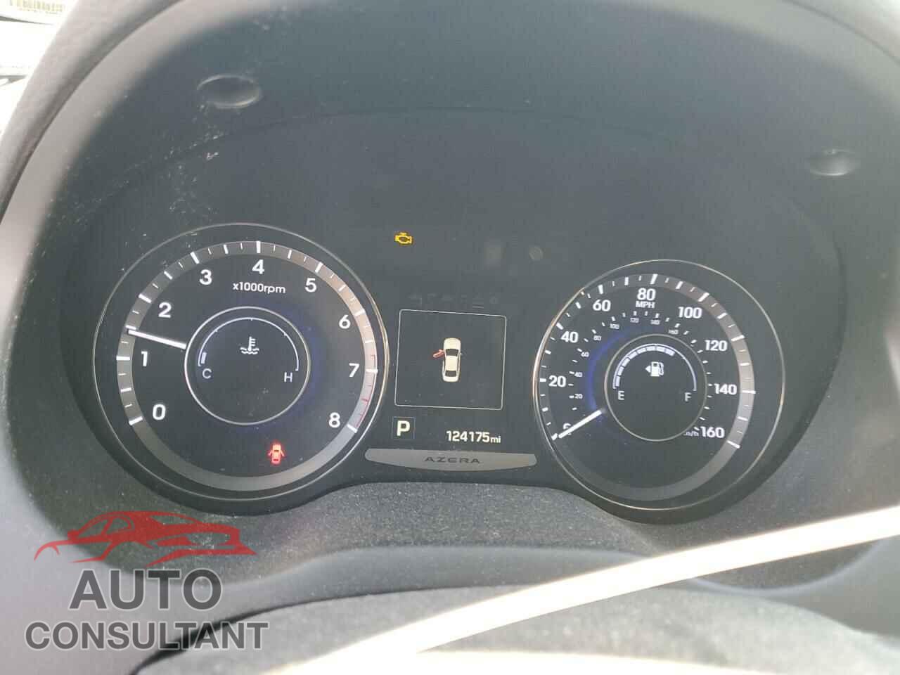 HYUNDAI AZERA 2017 - KMHFH4JG5HA588372