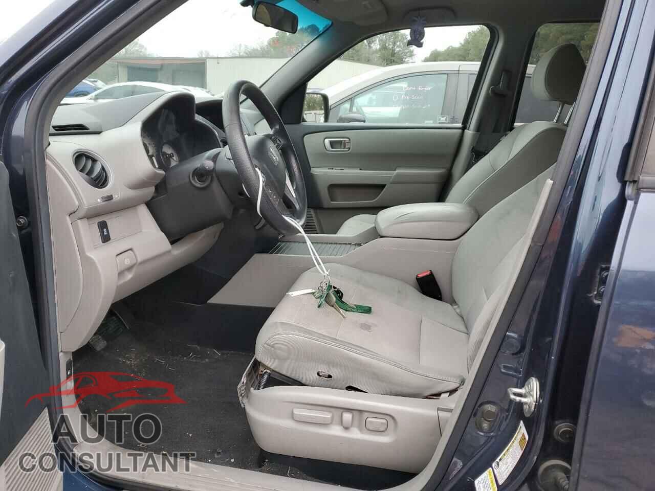 HONDA PILOT 2012 - 5FNYF4H45CB021402