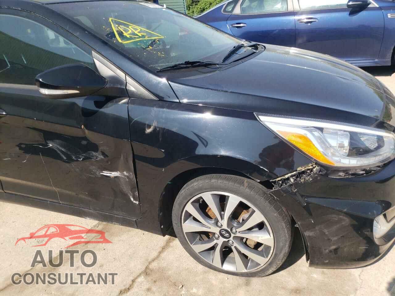 HYUNDAI ACCENT 2017 - KMHCU5AE7HU355109