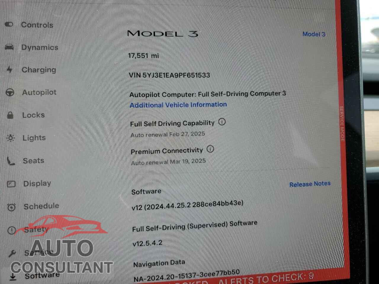 TESLA MODEL 3 2023 - 5YJ3E1EA9PF651533